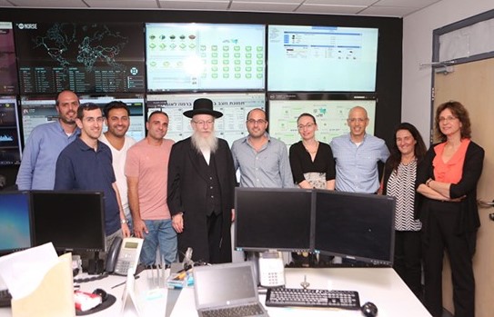 National emergency-department digitization program team in the operations center