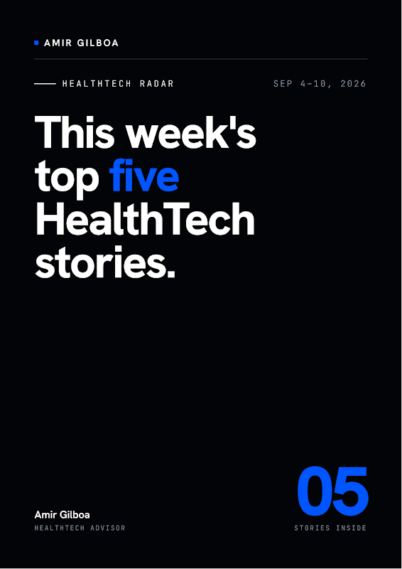 Cover of HealthTech Radar — September 10, 2026